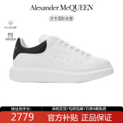 亚历山大.麦昆（ALEXANDER MCQUEEN）运动鞋百搭时尚厚底增高休闲小白鞋黑尾男鞋553680 WHGP5 41.5