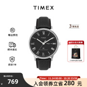 天美时（TIMEX）手表男士 休闲商务手表 日历夜光欧美表 节日礼物生日礼物 TW2U88600