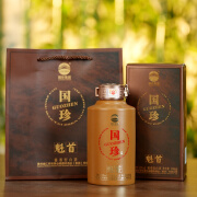 GUOZHEN 贵州国珍·魁首 新品陶坛 酱香白酒 正宗坤沙纯粮酒 53%vol 500mL 1坛 （1坛）