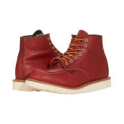 红翼（Red Wing）经典MOC Gore-Tex男靴 复古皮革马丁靴 时尚舒适日常工装靴 Russet Taos 43