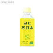 名仁苏打水 375ml/260ml 原味柠檬清新薄荷味6个柠檬味苏打水饮品饮料 柠檬苏打260ml*12瓶