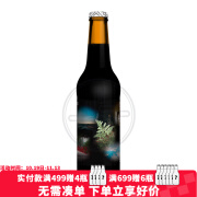 珀亚拉（Pohjala）进口精酿啤酒 伯亚拉黑金帝国世涛 面包会有的帝国波特啤酒 禅馥乌龙蜂蜜 330mL 1瓶 帝国世涛