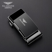 法莱阿玛尼（FALAMAONE）皮带配件男士自动扣卡扣头腰带扣裤带扣头男款送老公礼物生日礼物 KT6688枪色 (单扣头)