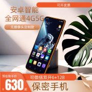 捷语6s【4G全网通】大屏保密车间 单位 电子工厂 触屏无摄像头智能手机能电子书游戏上网手机微信双开 桔黑色无摄像头版4+64G