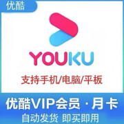 【特惠】优酷视频Vip会员1个月一个月卡30天优酷会员一月 下单后必须联系客服