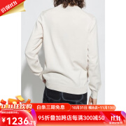 A.P.C.奢侈品服饰男徽标刺绣针织衫 COGDHH23164-TAL 2024新款 白色 L