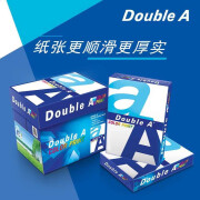 打印纸达伯埃90gA4单包彩打印复印纸办公白纸整箱 Doub... Double A-90g-a4(1包100张