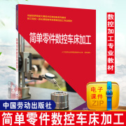 正版书籍 简单零件数控车床加工 对接世界技能大赛技术标准创新系列教材 技工院校一体化课程教学改革数控加工专业教材