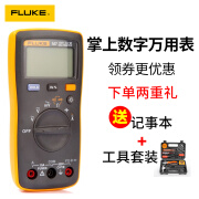 FLUKE福禄克F106 F107经济型掌上数字万用表 仪器仪表 F106（含工具箱）