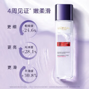 欧莱雅（LOREAL）复颜玻尿酸水光充盈双重焕亮精华水保湿淡化细纹爽肤水