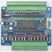 三菱32MT 国产PLC 板 PLC工控板 单片机控制板 仿PLC工控板 螺丝铜柱型