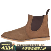 红翼（Red Wing）户外休闲靴 Chelsea 防滑耐磨男靴 切尔西靴 套筒时尚潮流时装靴 Olive Mohave 42