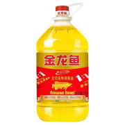 金龙鱼黄金比例1.1.1食用植物调和油4L/3.78L*1桶家用炒菜官方正品 黄金比例调和油3.78L*1桶