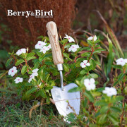 Berry&Bird 不锈钢心形手铲花园养花种植整理铲土翻土松土园艺工具防锈防腐