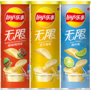 Lay’s/乐事乐事无限罐装薯片90g零食小吃休闲网红小零食 忠于原味90g【1罐】