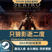 G电脑游戏Steam激活码全DLC正版CDKey完全版国区全球区入库包更新 只狼影逝二度 标准版【游戏本体】无DLC