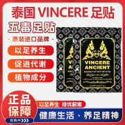 VINCERE泰国进口足贴五毒贴艾草祛湿气寒气脚底发热贴 1包（10贴）