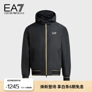 阿玛尼EMPORIO ARMANI【礼物】EA7男装连帽休闲运动夹克外套