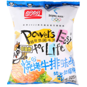 【膨化食品】 盼盼鸡块烧烤牛排味 新老包装随机105g/袋 小零食休闲食品夜宵馋嘴零食