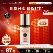 蜜丝佛陀（MAXFACTOR）防晒遮瑕三合一粉底液30号白瓷色30ml自然哑光持妆 