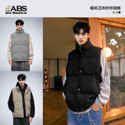 INFLATION男装|粗坑卫衣针织背心2024秋冬新品90绒韩系马甲服 棕色 M