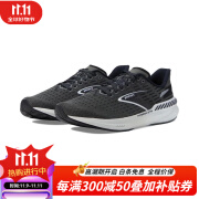 Brooks女士跑步鞋 Hyperion GTS 轻便透气减震运动鞋户外慢跑鞋 Gunmetal/Black/White 标准35.5/US5