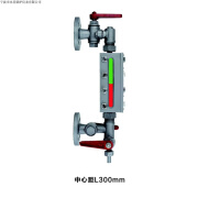 创力恒宁波慈溪 水星牌 SX-B49X2.5锅炉专用普通型透反射式双色水位计 安装中心距L=300