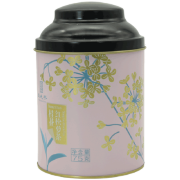 2024新茶桂花红茶花茶桂花茶一级祁门原料红茶拼配丹桂75g罐装 75g一级圆罐