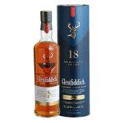 格兰菲迪（GLENFIDDICH）格兰菲迪 GLENFIDDICH 单一麦芽苏格兰威士忌 斯佩塞 进口洋酒 格兰菲迪18年700mL