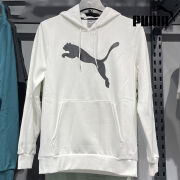 彪马(PUMA)连帽卫衣男2024潮流新款运动服白色宽松长袖套头衫尾货 673852-02 165/88A/XS