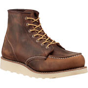 红翼（Red Wing）女士经典6英寸高帮鞋 Classic Moc 防滑减震户外工装鞋 Copper Rough And Tough 8.0