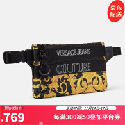 Versace Jeans Couture范思哲男包新款男女同款巴洛克印花男士腰包胸包 A05 F