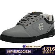 ETNIES运动板鞋男Camber Michelin 滑板鞋坚固耐用防滑低帮男鞋 暖灰色 Warm Grey/Black 43