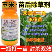 玉米苗后除草烂根剂烟嘧莠去津安全型玉米田专用农药除草剂封闭药 100ml