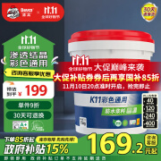 Davco 德高K11彩色通用防水涂料浆料 厨房卫生间水泥基 墙面刚性 15kg