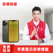 京修到家 苹果手机维修iPhone13Pro max显示异常白黄绿屏修复服务 苹果14Pro Max 绿屏维修（免费取件）