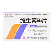 [秦诺宁康] 维生素B6片 10mg*100片/盒 1盒