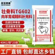 欧亚泰高壮骨料TG602肉羊育成精料补充料40kg/袋 1吨（25袋） 壮骨料TG602