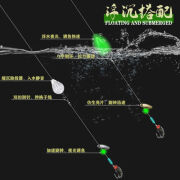 路亚微物假饵不伤线瓜子亮片绑好套装飞蝇钩助投器翘嘴小白条马口 小号飞蝇钩5付+助投器5枚