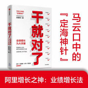 【正版】干就对了：业绩增长九大关键 马云口中的定海神针 阿里铁军原主帅俞朝翎（俞头）著 向阿里铁军学管理 打造高业绩团队