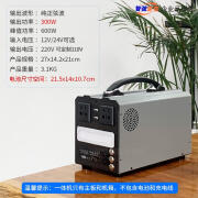 智弦户外移动纯正弦波主板12V24V转220V锂电池一体电源套件外壳 纯正弦波300W机箱配套(含主板)  12V