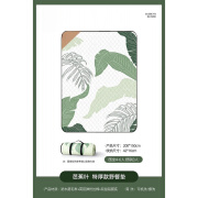 LISM野餐垫防潮垫加厚露营内垫便携草坪沙滩春游垫子户外地垫 【超声波特厚款】热植蕉叶 1.5*2m