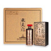 华都承天门（铂金黑）酱香型白酒 整箱装 53度 500mL 6瓶