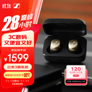 森海塞尔（Sennheiser）MOMENTUM真无线4代蓝牙耳机 特别设计版 自适应降噪 入耳式耳机 曜金黑色