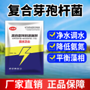 云牧通复合芽孢杆菌水产养殖专用菌种鱼虾蟹塘枯草调水净水益生菌原粉 芽孢杆菌-亮水卫士1袋