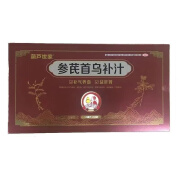 葫芦世家 参芪首乌补汁 15ml*18袋/盒 补气养血益肝肾用于气血不足肝肾亏损贫血神经衰弱产后血亏 2盒装