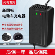 新国标电动车充电器48V12AH60V20AH72伏30ah40A50A小公插通用 智能型48V40/45AH 通用T孔