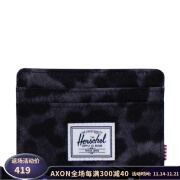 Herschel Supply Co.赫行RFID卡包便携交通旅行便携豹纹款节日礼物奢侈品潮牌 Digi Leopard Black os