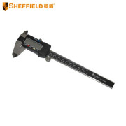 钢盾 SHEFFIELD S071012 高精度不锈钢数显游标卡尺150mm测量工具尺子 S071012	数显游标卡尺150mm