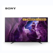 索尼（SONY）55英寸 4K超高清 HDR 液晶平板电视  挂架版样机 KD-55A8H 自发光好看更护眼